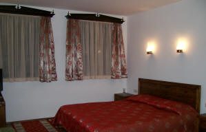 une des chambres à coucher
