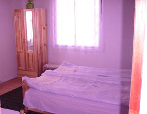 une des chambres à coucher